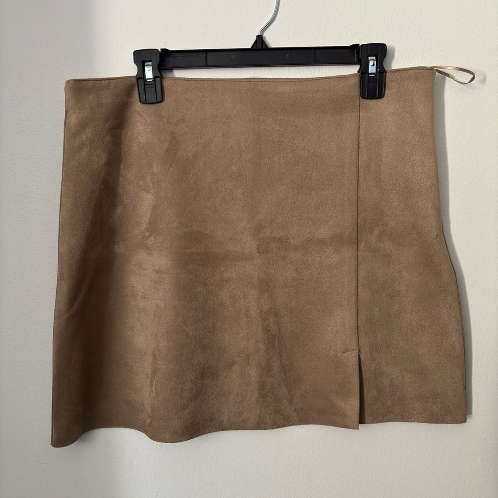 Primark Camel Mini Skirt